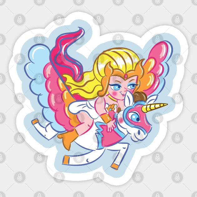 Princess of power Sticker by LADYLOVE